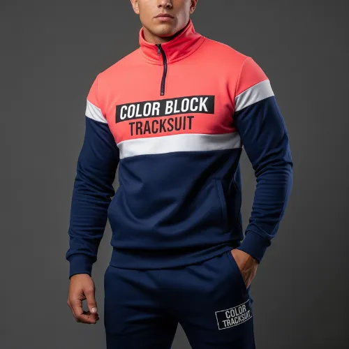 Men's Colorblock Tracksuit Manufacturer in Bangladesh