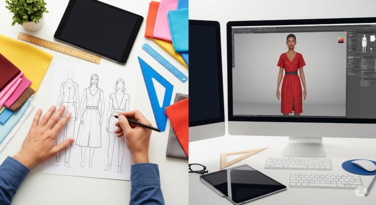 From Sketch to Screen The Fusion of Fashion Design