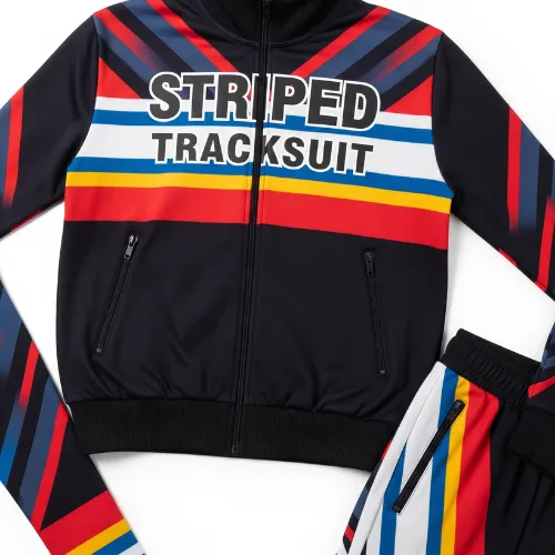 Men's Striped Tracksuit Manufacturer in Bangladesh