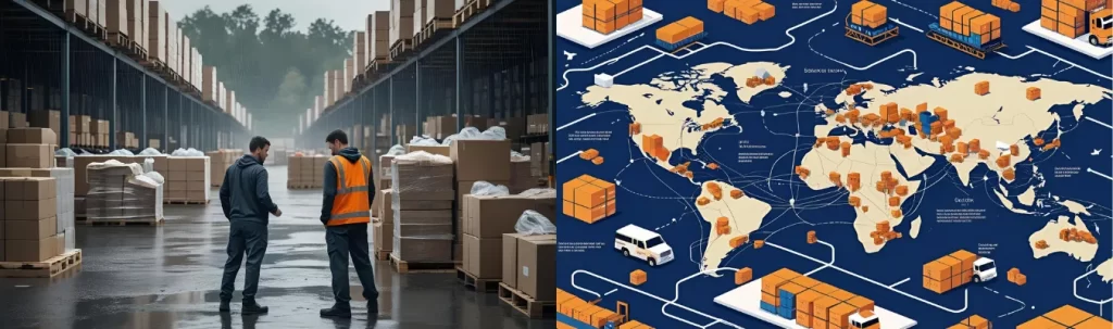 RYZEAL SOURCING addressing global sourcing challenges in men’s wholesale trousers manufacturing and logistics.