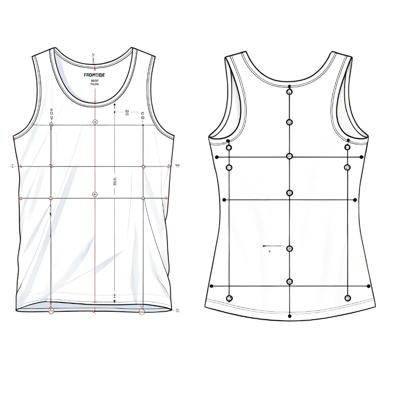 Measurement Process – Tank Top Sizing Guide