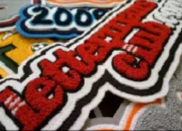 CHENILLE texture patch – Raised embroidery design from RYZEAL SOURCING
