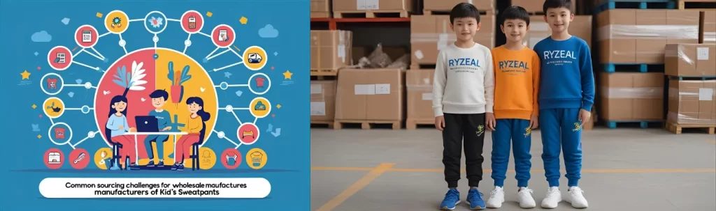 Overcoming Sourcing Barriers – Solutions by RYZEAL for Kid's Sweatpants & Trousers