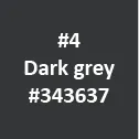 Fabric color option – Dark Grey #343637