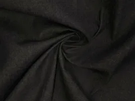 Heavy black denim fabric from RYZEAL SOURCING for premium dark-wash garments for men, women, and kids