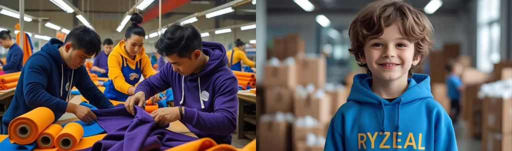 Adapting to Change – RYZEAL’s Agile Approach in Kids Hoodie Manufacturing