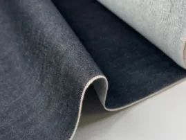 Sustainable deadstock denim fabric repurposed by RYZEAL SOURCING for men’s, women’s, and kids’ garments