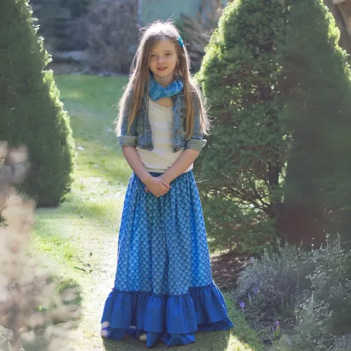 Maxi Skirt – Full-Length Charm by Kids Skirts Manufacturer