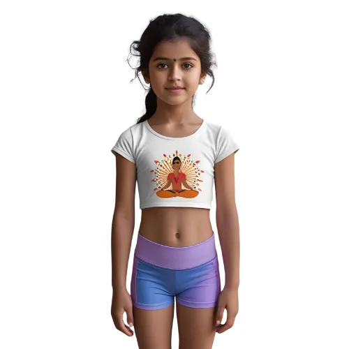 Kids Yoga Crop Tops Manufacturer in Bangladesh