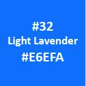 Fabric color option – Light Lavender #E6EFA