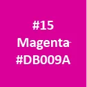 Fabric color option – Magenta #DB009A