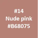 Fabric color option – Nude Pink #B68075