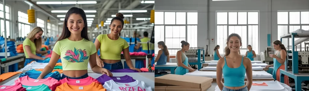 Quality Control, Compliance & Ethical Production at RYZEAL as Kid’s Crop Top Tees Wholesale Supplier