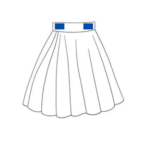 Print Position #3 – Wholesale Skirts