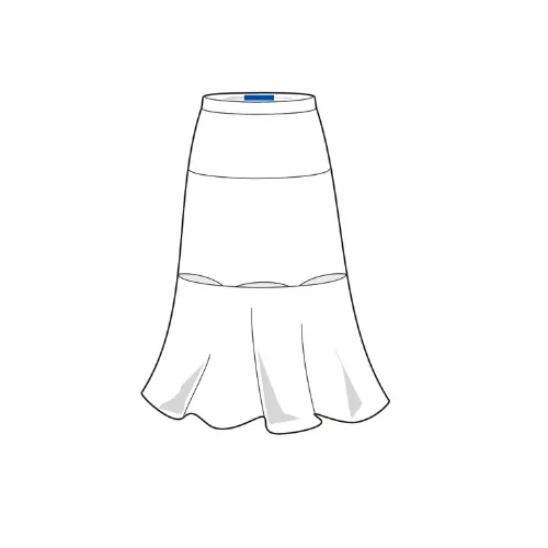 Print Position #5 – Wholesale Skirts