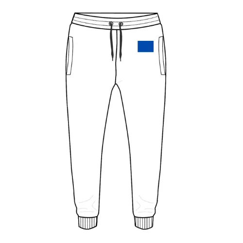 Print Position #1 – Sweatpants Manufacturer