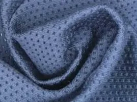 Smooth tricot knit fabric with dense, fine surface