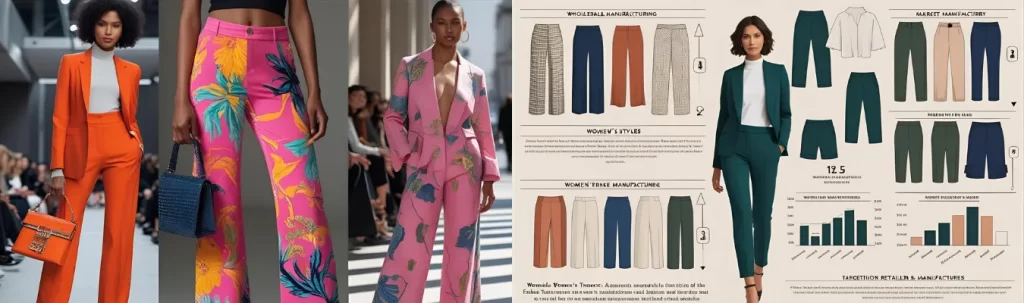 Global sourcing and demand trends in women’s trousers manufacturing explained by Ryzeal Sourcing, a top apparel supplier from Bangladesh
