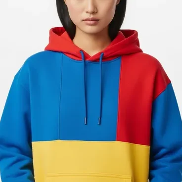 Women’s Color Block Hoodie Manufacturer in Bangladesh – RYZEAL SOURCING