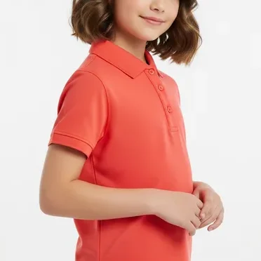 Modern fit kids polo shirt manufactured by RYZEAL SOURCING in Bangladesh.