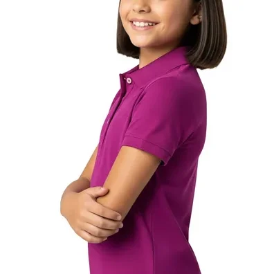 Slim fit kids polo shirt by RYZEAL SOURCING Bangladesh.
