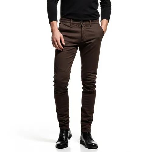 Skinny men's trousers manufactured by RYZEAL SOURCING in Bangladesh with slim, modern fits.