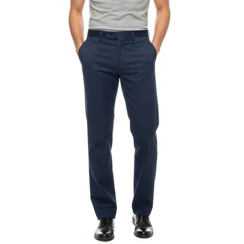 Straight leg men's trousers manufactured in Bangladesh by RYZEAL SOURCING for wholesale supply.