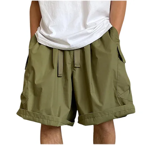 RYZEAL SOURCING paper bag shorts manufacturers for men in Bangladesh creating casual and comfortable designs.