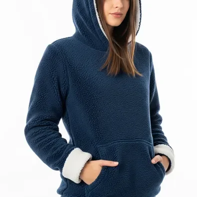 Women’s Sherpa-Lined Hoodie Manufacturer in Bangladesh – RYZEAL SOURCING