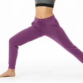 Yoga women’s sweatpants manufactured by RYZEAL SOURCING in Bangladesh, designed for flexibility and activewear.