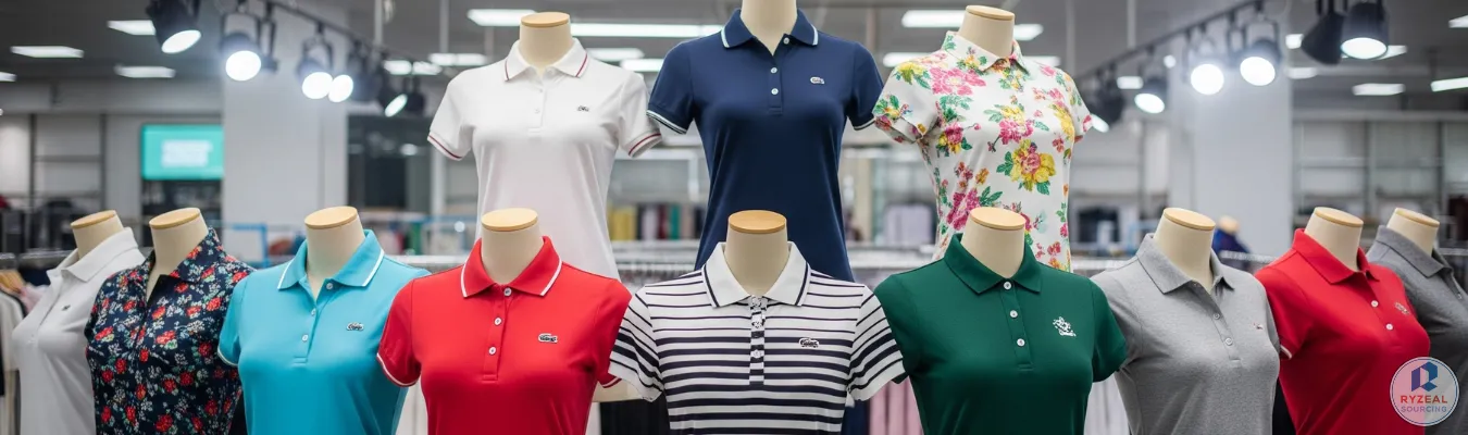 Global demand and sourcing trends in women’s polo shirt manufacturing industry by RYZEAL in Bangladesh