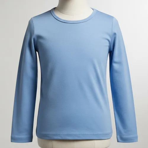 Kid's Long Sleeve Crop Top Tee Manufacturer in Bangladesh