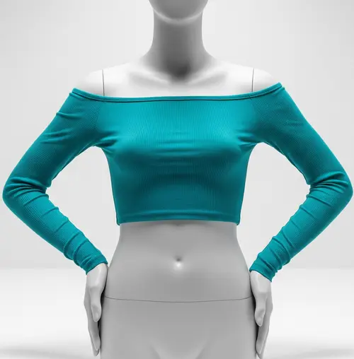 Women's Long Sleeve Crop Top Manufacturer in Bangladesh