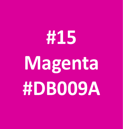 Magenta fabric option for vibrant custom clothing.