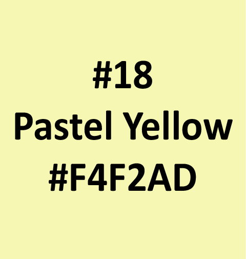 Pastel yellow fabric shade used for soft-tone garment designs.