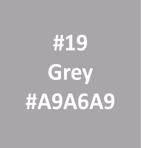 Grey fabric swatch offering a neutral tone for custom garments.