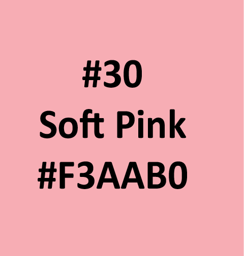 Soft pink fabric swatch used in custom apparel manufacturing.