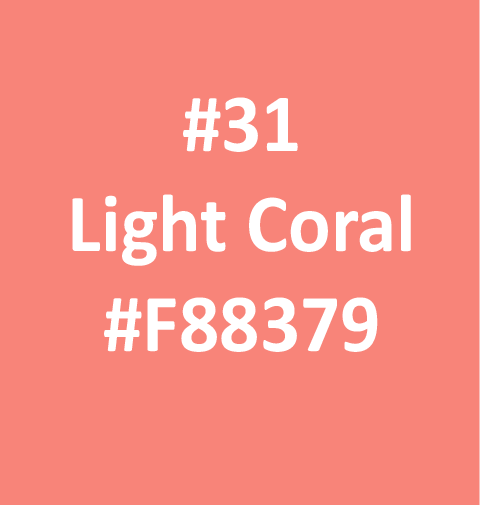 Light coral fabric swatch suitable for warm and expressive clothing.