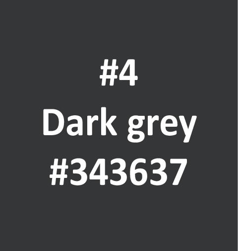 Dark grey fabric option for custom clothing production by RYZEAL.