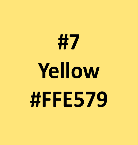 Yellow fabric shade for bright and expressive custom clothing.