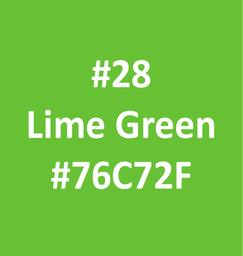 Lime green fabric shade for energetic and vibrant garments.