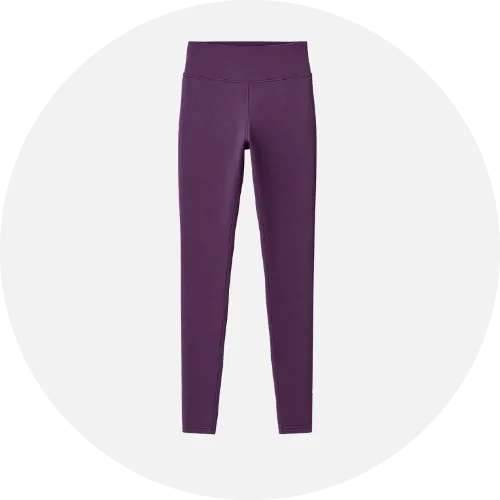 Men’s leggings product icon featuring stretch performance leggings manufactured by RYZEAL Sourcing.