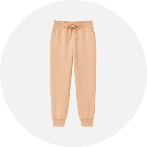 Women’s sweatpant product icon showing customizable jogger options from RYZEAL Sourcing.
