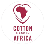 Cotton Made in Africa certification logo for sustainable African cotton sourcing at RYZEAL Sourcing.
