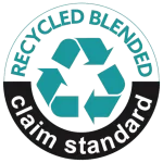Recycled Claim Standard certification logo for recycled material verification at RYZEAL Sourcing.