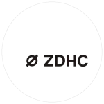 ZDHC certification logo for zero discharge of hazardous chemicals compliance by RYZEAL Sourcing.