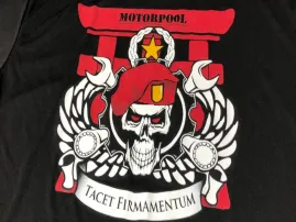 Screen printing technique for high-volume apparel production.