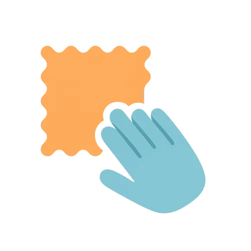 Soft touch fabric feature icon used by RYZEAL clothing manufacturer in Bangladesh.
