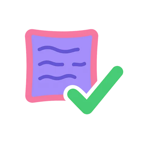 Wrinkle-free fabric treatment icon provided by RYZEAL clothing manufacturer.