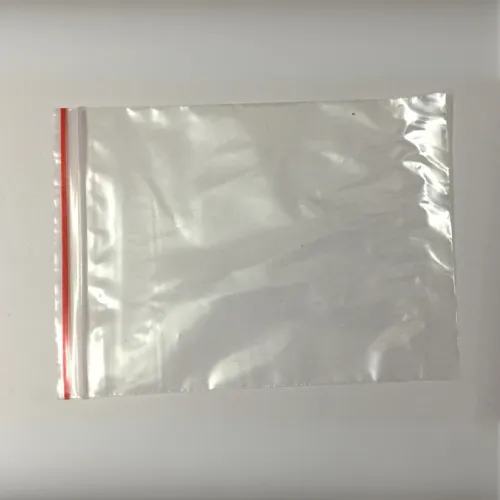 Zip lock polybags used for reusable garment packaging.